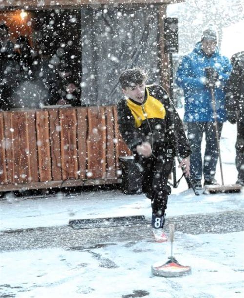 Tobias Baumgartner erreicht den achten Platz im Einzelbewerb. Foto re