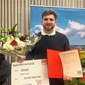 Rosenheimer Jonah Werner erhält Sozialpreis