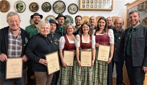 Viele Ehrungen bei den St.-Ulrich-Schützen Huttenstett. Foto re
