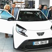 Toyota Aygo geht an glückliche Gewinnerin