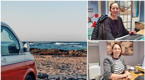 Waltraud Wrage, Leiterin des Sonnenklar.tv-Reisebüros in Wasserburg (oben), und Jutta Mauritz, Inhaberin des TUI-TravelStar-Reisebüros in Wasserburg, über die neuesten Reise-Trends.Fotos  Imago;Weinfurtner