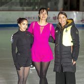 Eisarbeit mit dem Olympia-Ass