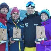 Marialen Bürger und Seppi Auer waren die Schnellsten