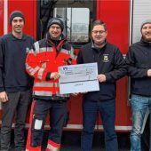 Lampferdinger Feuerwehr spendet 1.000 Euro