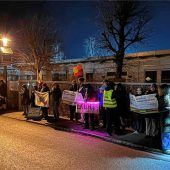 Mahnwache gegen AfD in Rimsting