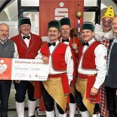 Sparkasse Wasserburg unterstützt Schäffler