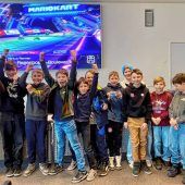 Spannung beim Mario-Kart-Turnier der Stadtbücherei