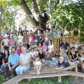 Baumhaus für Gartenpiraten