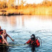 Übungseinsatz am Pürtener Weiher