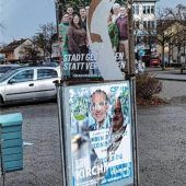 Politiker beklagen Zerstörungswut bei Wahlplakaten