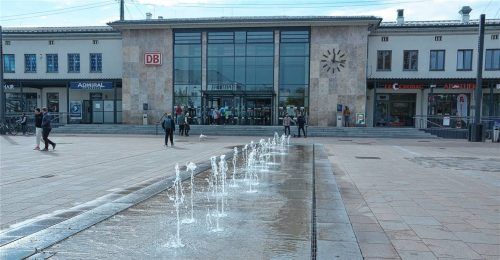 An den Bahnhof Rosenheim musste die Polizei erst vergangenen Sonntag wieder ausrücken. Foto Schlecker