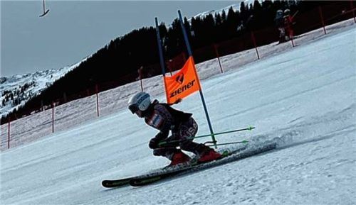 Antonia Kühbandner vom SC Aising-Pang fuhr in ihrem Jahrgang auf das Treppchen.Foto Privat