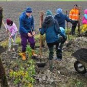 Pflanzaktion für Artenvielfalt