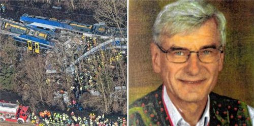 Beim Zugunglück von Bad Aibling verlor Franz Singhammer sein Leben. Zehn Jahre später erinnert sich sein Bruder Alois an einen geliebten Menschen. Fotos dpa/Kas