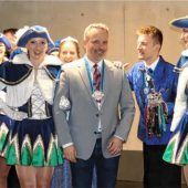Prinzenwalzer und Gardemarsch in der Tiefgarage