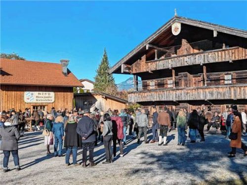 Das Industriemuseum Blaahaus bei der Neueröffnung. Die Ausstellungen sind stets gut besucht. Foto Franz Hoffmann
