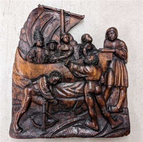 Das Martyrium der Hl. Ursula aus den Jahren 1520 bis 1525 ist im Bayerischen Nationalmuseum München zu sehen.Foto Firmkäs