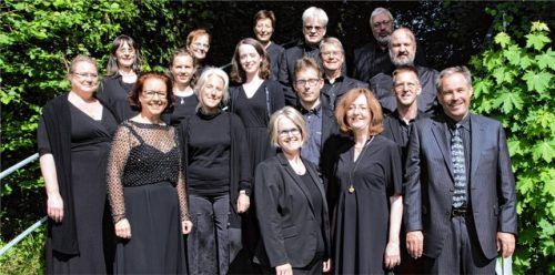Der Kammerchor des Dekanatsbezirks. Foto re
