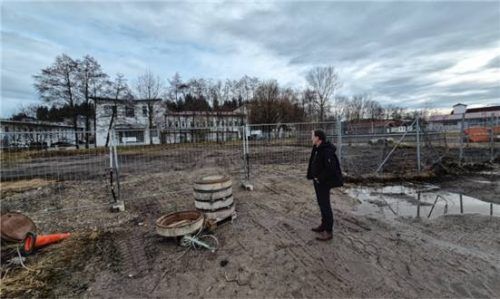 Der Platz für das Heizhaus ist in der Nähe des Bauhofs bereits gefunden.Foto ca