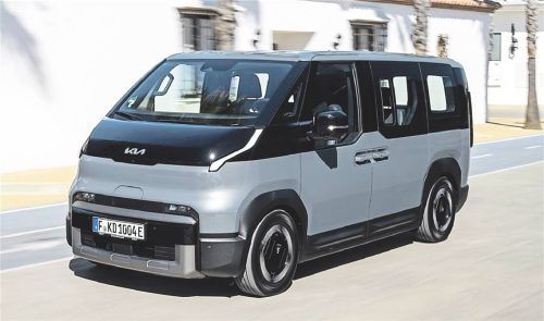 Der Preis ist heiß: Ab 38.290 Euro kostet das Kia PV5 Passenger und damit deutlich weniger als die Mitbewerber – allerdings ist die Reichweite bislang eher bescheiden. Foto KIA