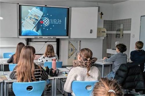 Der Safer Internet Day am Ruperti-Gymnasium.Foto  re