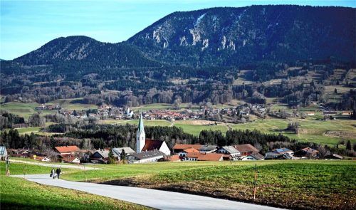 Der Samerberg ist ein beliebtes Ziel für Touristen. Foto dei