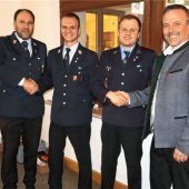 Neues Duo leitet die Geschicke der Feuerwehr in Au