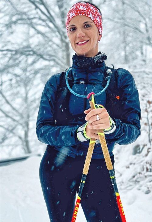 Diana Fuchs ist Personaltrainerin und organisiert eine Challenge, bei der die Teilnehmer Kilometer sammeln. Foto privat