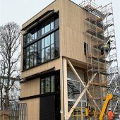 Fassaden des neuen TH-Erweiterungsbaus vorgestellt