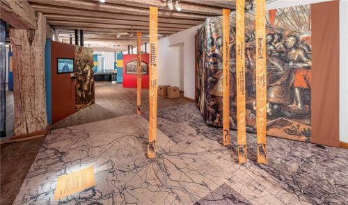 Die Ausstellung zu der Schlacht bei Mühldorf hat viele Besucher ins Museum gelockt. Foto  Heine