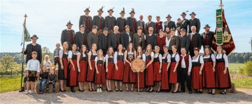 Die Hubertusschützen haben ihr Jubiläum mit einem bunten Fest gefeiert.