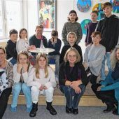 Kinder schaffen im Atelier 303 eigene Welten