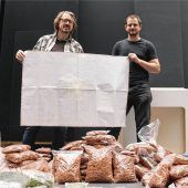 Eine Römer-Stadt aus hunderttausenden Lego