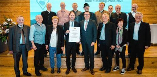 Die Preisträger dürfen sich freuen. Foto Flo Huber, StMELF