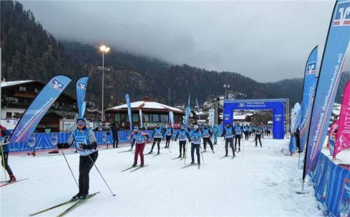 Die Reit im Winkler Langlaufveranstaltung „Rauszeit“ wurde von Einheimischen und Gästen offenbar gut besucht. Foto Hauser