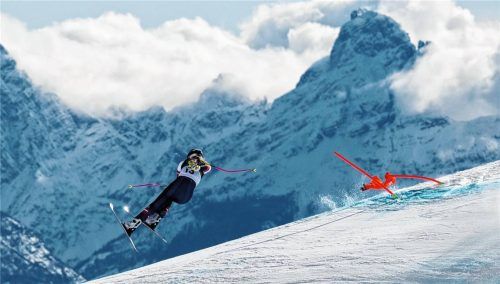 Die Szene, die Lindsey Vonns Karriere endgültig beendete.Foto Imago