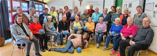 Die Teilnehmer der Trainingsgruppe.Foto richterstetter