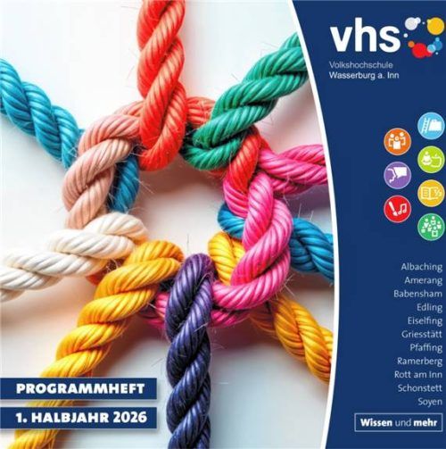 Die Titelseite des Programmhefts für das erste Halbjahr 2026. Foto re