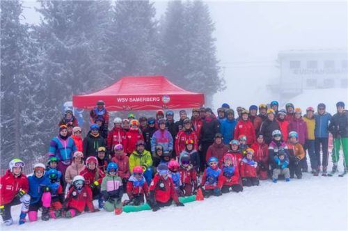 Die Vereinsmitglieder nahmen zahlreich an der Meisterschaft teil.  Foto re