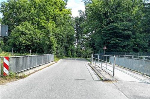 Diese Brücke über den Triftbach wird erneuert. Foto re