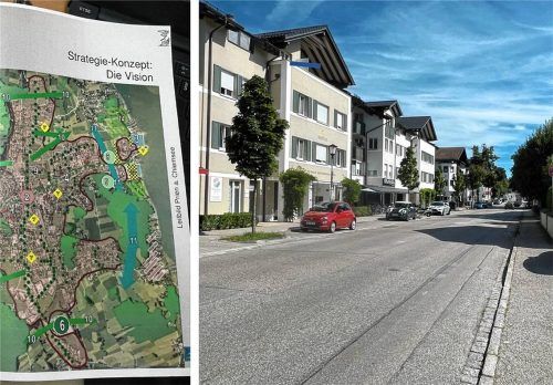 Ein Arbeitskreis entwickelte Anfang der 2010er-Jahre ein umfassendes Entwicklungskonzept für Prien. In der Seestraße sieht Wedig Pridik großes Potenzial. Foto  Nägele