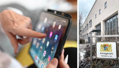 Eine 70-Jährige hatte eines der verkauften I-Pads von ihrem Sohn zum Geburtstag bekommen. Sie stammten aus dem Einbruch in eine Mühldorfer Schule. Foto dpa/Uli Deck, Christa Latta