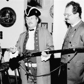 Mit Kaminkehrer als Glücksbringer