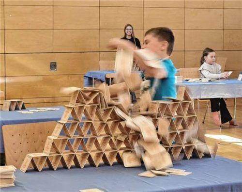 Es ist befreiend, nach der langen Konzentration das Haus wieder zusammenfallen zu lassen.Foto  Stettner