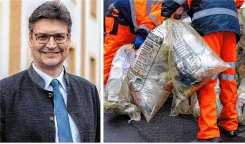 „Es ist schon wieder so weit“, stellte Landrat Max Heimerl vor den Kreisräten fest. Die Abholung von Gelbem Sack und Gelber Tonne muss neu ausgeschrieben werden.Fotos Landratsamt /dpa