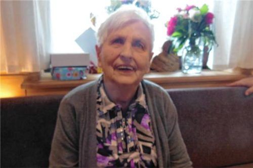 Fanni Lantenhammer feierte ihren 85. Geburtstag. Foto angermeier