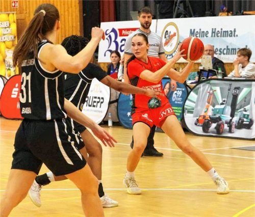 Florentine Kronast erzielte elf Punkte zum Wasserburger Kantersieg.Foto Christian Butzhammer