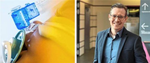 Für Frühchen, Neugeborene, Säuglinge und Kleinkinder kann eine RSV-Infektion gefährlich werden, klärt Dr. Florian Gottwald auf. Er leitet am InnKlinikum die Abteilung Hygiene.Fotos  dpa /InnKlinikum