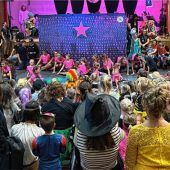 Ausgelassene Stimmung in der Faganahalle