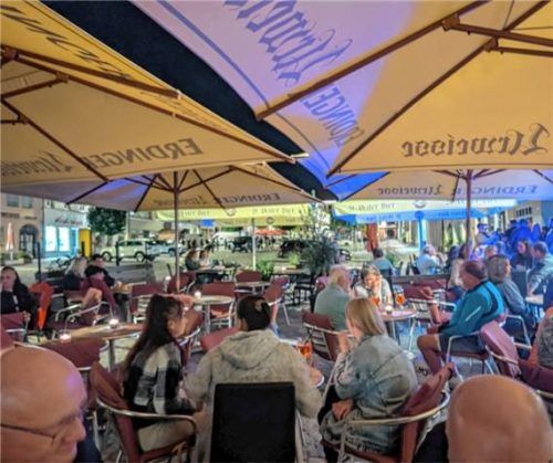 Gut besucht: „Die Nacht der Musik“, organisiert von der Verkehrs- und Werbegemeinschaft. Foto Jan-Alexander Dalhoff